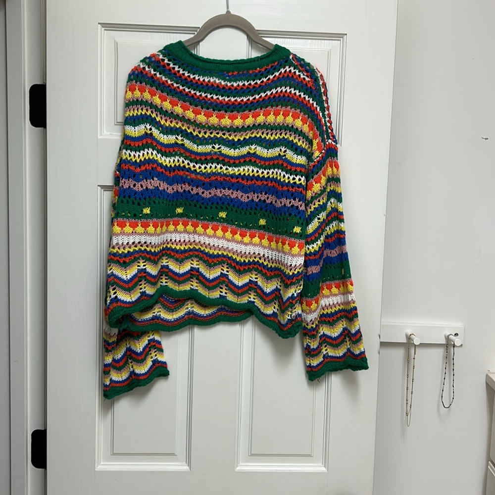Multicolor knit sweater - Picture 2 of 3
